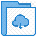 Download Cloud Ordner Symbol