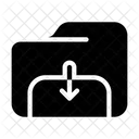 Ordner Herunterladen Ordner Speichern Herunterladen Symbol