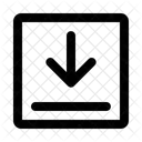 Quadrat herunterladen  Symbol