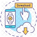 Download App Instruction Symbol