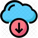 Cloud Network Download Icon