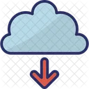 Download to cloud  Icon