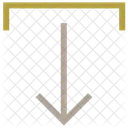 Download Tray Down Icon