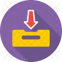 Download Tray Down Icon
