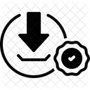 Downloaded Loading Arrow Icon