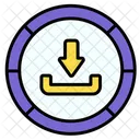 Downloading Download Arrow Icon