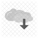 Downloads Data Cloud Icon