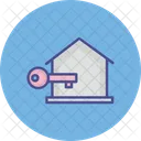 Downpayment Home Key House Ownership Icon