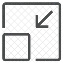 Downsize Icon
