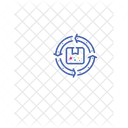 Downsizong Basic Rounded  Icon