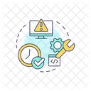 Downtime reduce  Icon