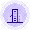 Downtown skyscraper icon  Icon