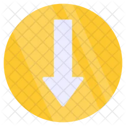 Downward Arrow  Icon