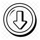 Downward Arrow  Icon