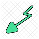 Downward Zigzag Arrow  Icon