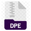 Dpe Datei Dokument Symbol