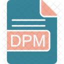 Dpm Arquivo Formato Ícone