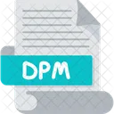 Dpm Dpm File Dpm Format Icon
