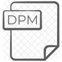 Dpm File Document File Icon