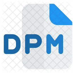 Dpm File  Icon