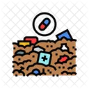 Prescription Drugs Landfill Icon
