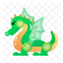 Drache Kreatur Tier Symbol