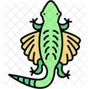 Draco Lizard Reptile Animal Icon