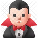 Dracula Vampire Halloween Icon