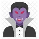 Dracula Halloween Vampire Icon