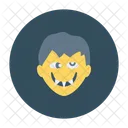 Dracula Vampire Creepy Icon