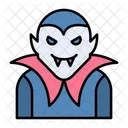 Vampire Halloween Ghost Icon