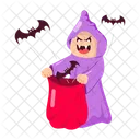 Magic Stickers Wizard Stickers Horror Character Icon