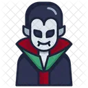 Dracula Vampire Halloween Icon