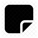Draft Sticker Post It Icon