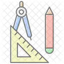Draft Tools Awesome Lineal Color Icon Icon