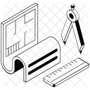 Drafting Crafting Architecture Icon