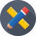 Drafting Scale Pencil Icon