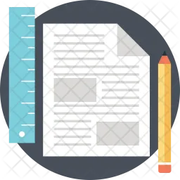 Drafting document  Icon