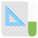 Graph Paper Drafting Icon