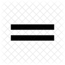 Drag Handle Horizontal Icon