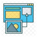 Module Drag And Drop Interface Icon