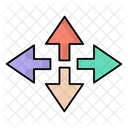 Drag Arrow Icon Icon