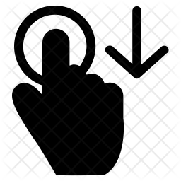 Drag down Icon