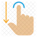 Drag down  Icon