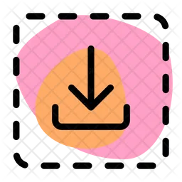 Drag Download  Icon