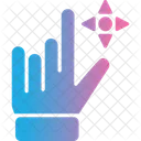Drag Hand Dragging Hand Icon