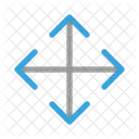 Drag Arrow Gesture Icon