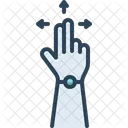 Drag Hand Finger Icon