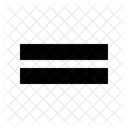 Drag Handle Horizontal Icon