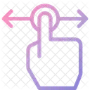 Drag left right  Icon